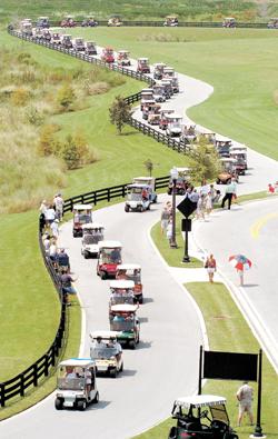 La mayor reunión de carritos de golf del mundo
