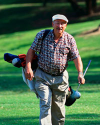La práctica del golf alarga la vida
